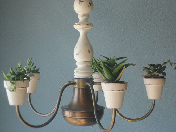 Upcycled+plant+chandelier+by+the+art+of+chic
